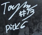 Tony Rojas Autographed inscribed 8x10 Photo Penn State Jsa 195656