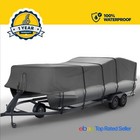 Seal Skin Trailerable Pontoon Boat Cover  Waterproof Protection  Uv Resistant