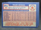 Wade Boggs 1984 Topps  30 Lot Of 25 Cards 2nd Year Card Boston Red Sox  Nm-mt