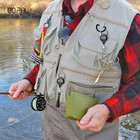 3pack Fly Fishing Zinger Retractor Retractable Keychain With 27 5  Durable Co   