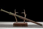 Dragon Chinese Sword Double Edge Han Dynasty Jian Carbon Steel Straight Blade