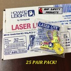 Howard Leight Laser Lite Ll-30 Corded Foam Ear Plugs Nrr32  25 Pairs 