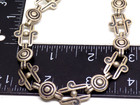 Taxco Maria Belen Sterling Silver 925 Open Work Panel Necklace 17  Mexico