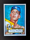 Aidan Flux   Hand Signed Original Print Framed Ltded Of 69 Coa My Mickey Mantle