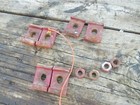 Farmall M Super M Sm H Sh Ih Tractor Original  6  Wheel Buckles   4  Nuts