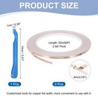 Stained Glass Kit  Hand Foiler For Stained Glass 1 6  X 82ft  Blue Tools