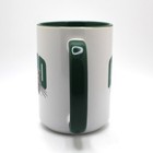 Ohio Bobcats Coffee Mug Cup 15oz Green White Ceramic College Football Baseball
