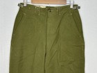 Us Army Field Wool Pants Trousers Green Men   s M-1951 Korean War Small Long