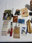 Vintage Sewing Items Singer Manual Chicken Pin Cushion Boot Scissors Holder Etc