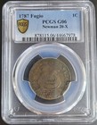1787 N 20-x R-5 Pcgs G06 Fugio Cent Colonial Copper Coin States United Good