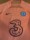 Nike Chelsea Fc Goalkeeper Soccer Jersey Orange Medium M Men s New Nwt