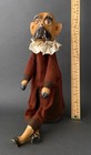 Rare Toby The Dog Hand Puppet    Late 19th C  Punch Judy Antique Halloween Toy