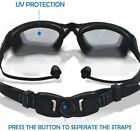 Swimming Goggles Mirror Clear Anti-uv Anti-fog Swim Glasses Men Women For Adult