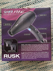 Rusk Super Freak Professional 2000w Hair Dryer Black Ionic  Tourmaline Ceramic