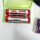 Efest Luc V4 Lcd Universal Charger Bundle With Batteries Li-ion Charger