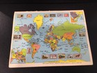 Harris Explorer World Wide Postage Stamp Album With 700 Vintage Stamps Very Nice