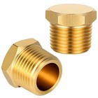 3 8 Inch Npt Male Brass Outer Hex Thread Fitting  3 8  Npt Male Pipe Plug 