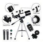 150x Astronomy Telescope 70mm Refractor With Tripod Moon Star Scope