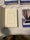 6 President George Bush Signed All The Best 1999 Hard Cover Book Coa Book Plate