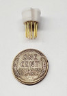 Augat Round Ic 10 Pin Socket For To-5 Transis   Ics  Gold Plated   Long Pc Pins