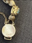 10k Gold 1960   s Multiple Slide Charms  A Cameo And Various Gemstones 