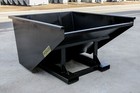 1 5 Yd Heavy Duty Quick Attach Hopper-trash-recycling Hopper-free Shipping