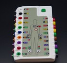 Seg-a  Portable 12 Leads Ecg ekg Holter Signal Simulator Generator 