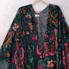 World Market Women s Velvet Floral Asymmetrical Boho Kimono Cover One Size