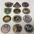 Vintage Nasa Apollo Mission Emblems Decals By Rca 1972