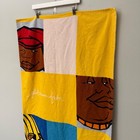 Vintage Y2k Platinum Fubu Fat Albert   The Cosby Kids Beach Towel 30 x60 