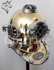 Boston Brass Antique Scuba Deep Diving Helmet Mark V Us Navy Divers Vintage Gift