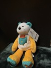 Limited Treasures Ohio Coin Bear 2002 State Quarter Plush W  Tags