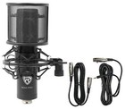 Rockville Rcm Pro Studio recording Condenser Microphone audio Technica Boom Arm