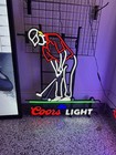 Coors Light Golf Neon Led Sign- 27   x31   - Nib- Rare  Ball Moves W  Motion 