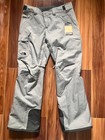 The North Face Freedom Insulated Ski Snow Pant Heather Gray Womens L