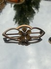 Antique Victorian Edwardian Brooch Pin Lot Gold Tone 