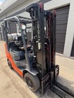 2017 Toyota 8fgcu25 Forklift 5 000lbs  Fork Positioner  3 Stage Mast 