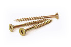 Square Bugle Head  8x3  Coarse Thread Exterior Zinc Yellow Screw  1000  