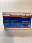 Midland Wr-120ez Weather Radio Public Alert Digital Noaa Emergency No Ac Adapter