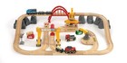 Brio World Cargo Railway Deluxe Set 33097 Wooden Train Track 54 Pieces Complete