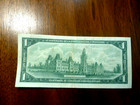 1867-1967 Canada   1 One Dollar Banknote Commemorative Centennial Year Xf