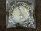 Hard Rock Challenge Coin Route 66 Centennial 2026 Tulsa Poker Card Topper Rare
