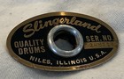 Slingerland 60s Vintage Snare Drum Tom Drum Floor Tom Bass Drum Badge W  Grommet