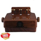 Soarun Adjustable Rosewood Piano Pedal Extender Bench