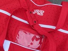 Jrz Toronto Marlies Ahl Pro Stock Hockey Team Equipment Travel Bag Player Red