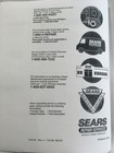 Owner   s Manual Sears Craftsman 19 5 Hp Lawn Tractor 42    Mower - Model 917 270812