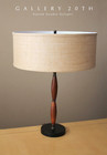 Dreamy  Gerald Thurston Table Lamp  50s Lightolier Vtg Mid Century Modern Walnut