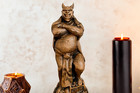 Horned God Demon Mammon Money Spell Occult Decor Occult Art Witchcraft Statue