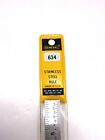 New  General Tools 6  Flexible Stainless Steel Rule  8th 16th 32nd 64th  No  634