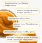15  Glycolic Acid Peel Pumpkin Enzyme Facial Face Mask Aha   7 75 Inch Fan Brush